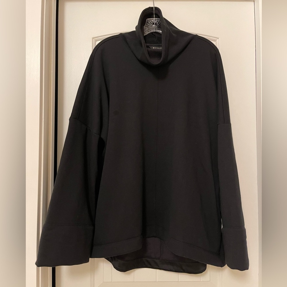 Athleta Cozy Karma Funnel Neck Sweatshirt. Size L. Like new!